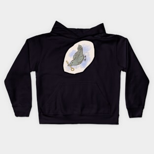 Sagittarius bird Kids Hoodie